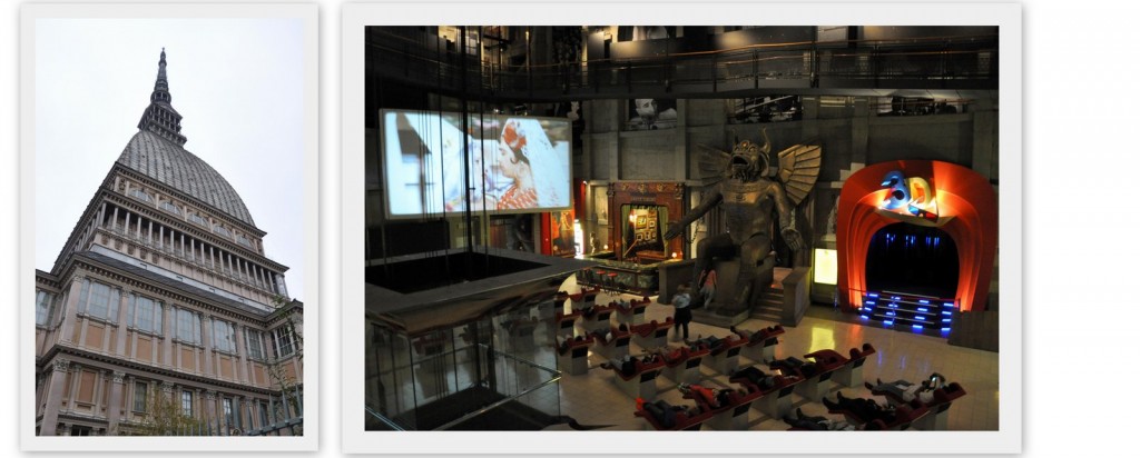 Le musée du cinéma à Turin dans la Mole Antonelliana